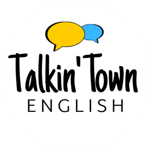 Talkin' Town English logo